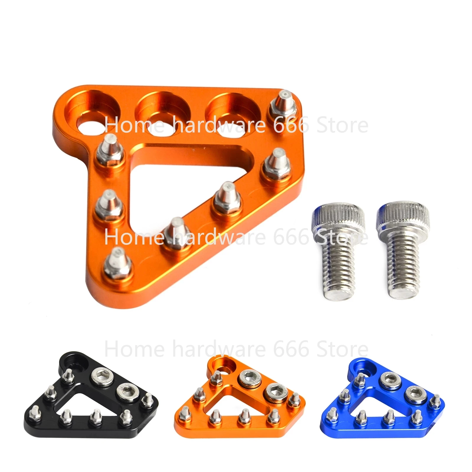 1 PC Rear Brake Pedal Step Plate Tip For KTM 125 250 350 450 690 990 1290 Duke Husaberg Husqvarna TE FE 14-16 For Beta 13-17