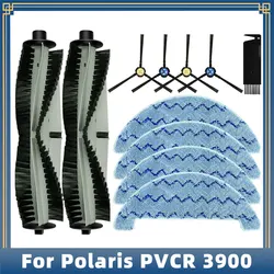 Compatible For Polaris PVCR 3900 IQ Home Robot Vacuum Cleaner Spare Parts Accessories Roller Main Side Brush Mop Rag Cloth