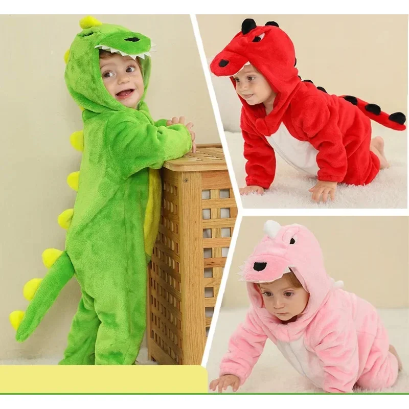 

Kigurumi Pajamas for Toddler Baby Clothes Children Outfits Infant Dinosaur Cosplay Costumes Birthday Holloween Fancy Dress