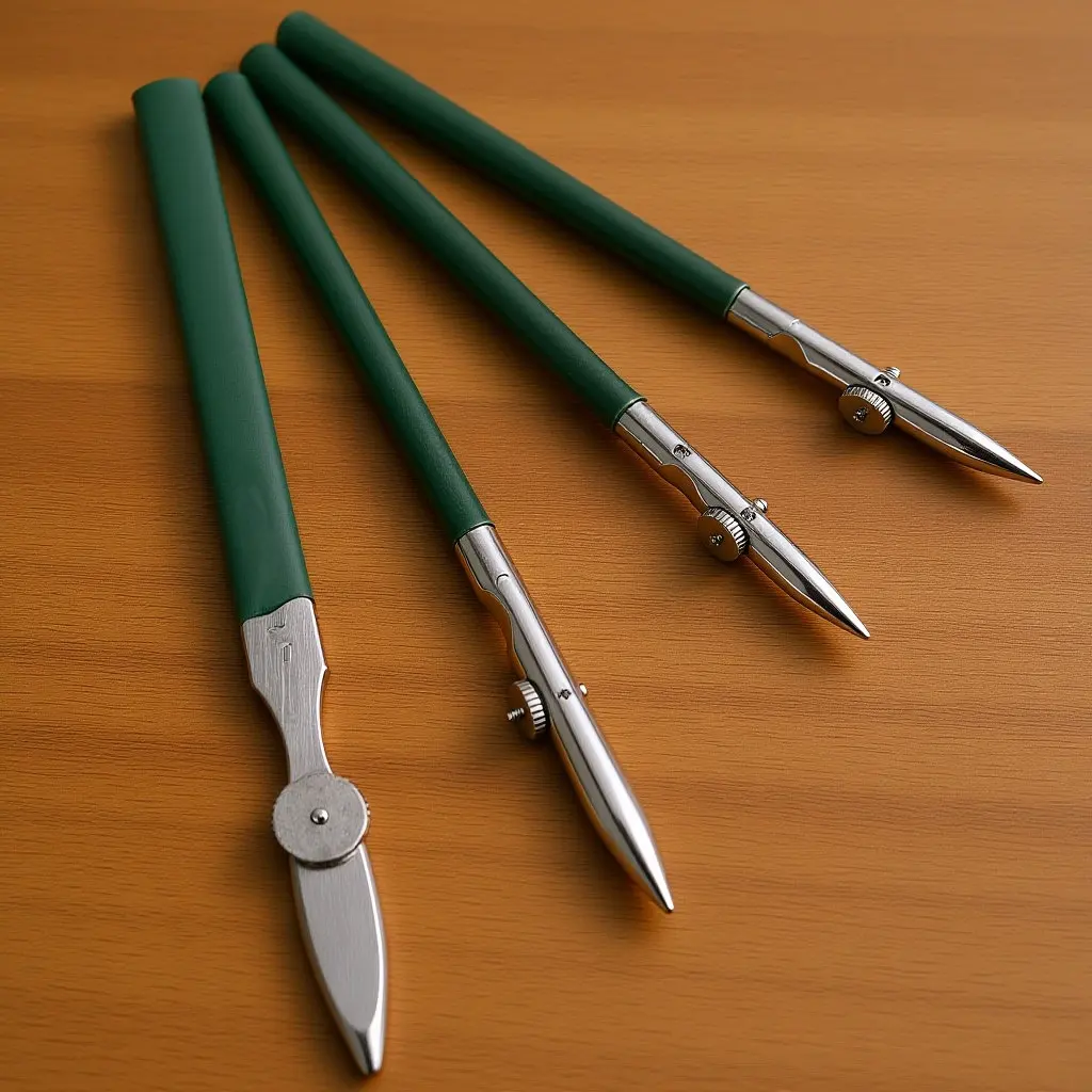 

Набор из 4 регулируемых ручек-линеров с эргономичной ручкой и износостойким наконечником для рисования линий, черчения и профессионального художественного творчества