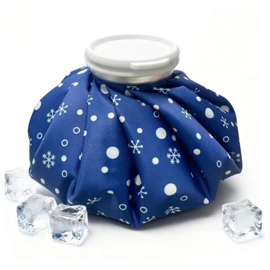 Reusable Ice Pack for juries and Pa Relief, Snowflake Design Hot and Cold Therapy Pack, Leak-Proof Ice Bag for Muscle, Jot Pa a