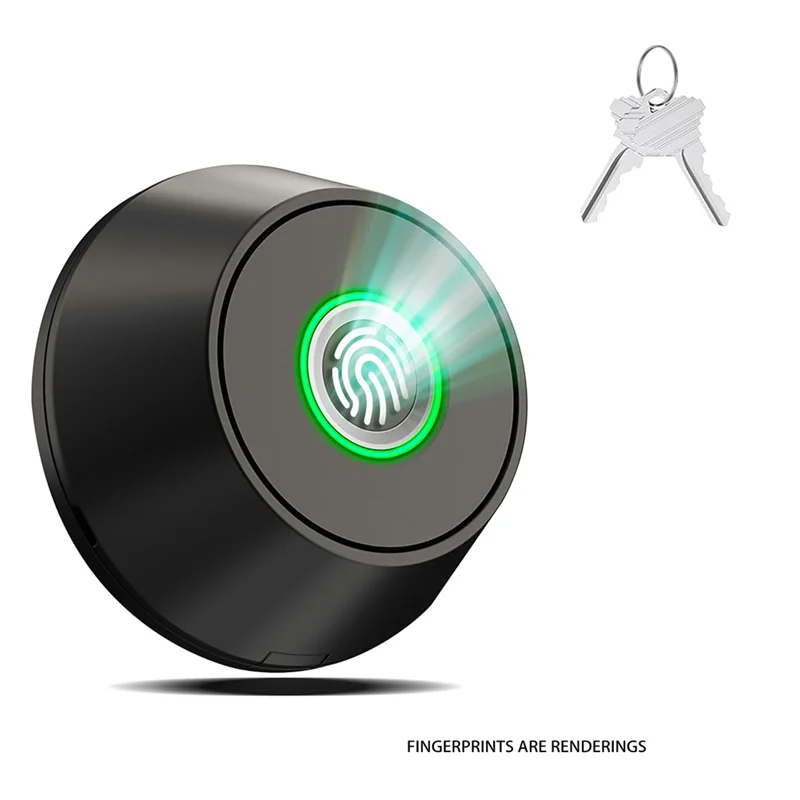-A20Z Smart Fingerprint Recognition Door Lock, Smart Deadbolt Lock With App Counting, Biometric Door Lock, Automatic Lock