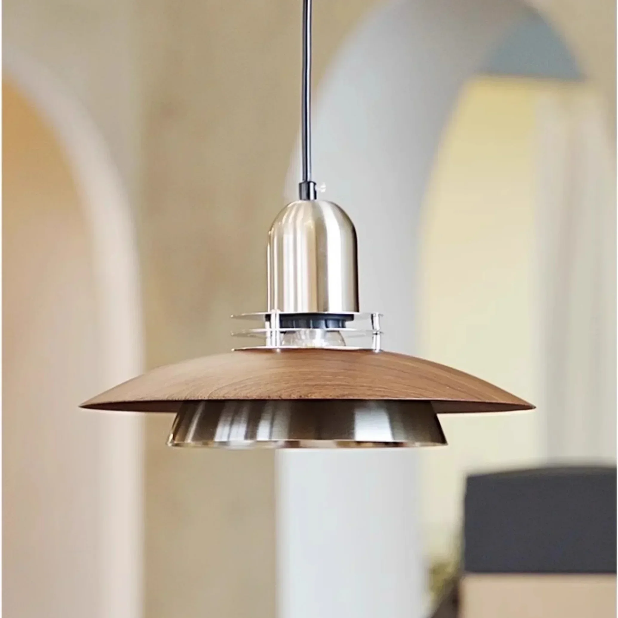 2026 الحديثة الشمال الألومنيوم قلادة LED ضوء تعليق مصباح غرفة المعيشة بريق غرفة الطعام المطبخ جزيرة مصباح معلق المنزل ديسمبر