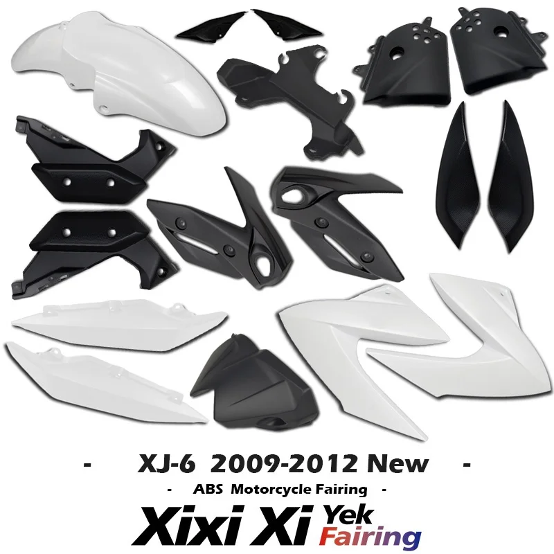 

For Yamaha XJ6 XJ-6 XJ600N 09-12 2012 OME Original Factory Replica Fairing Housing ABS Unpainted Shell