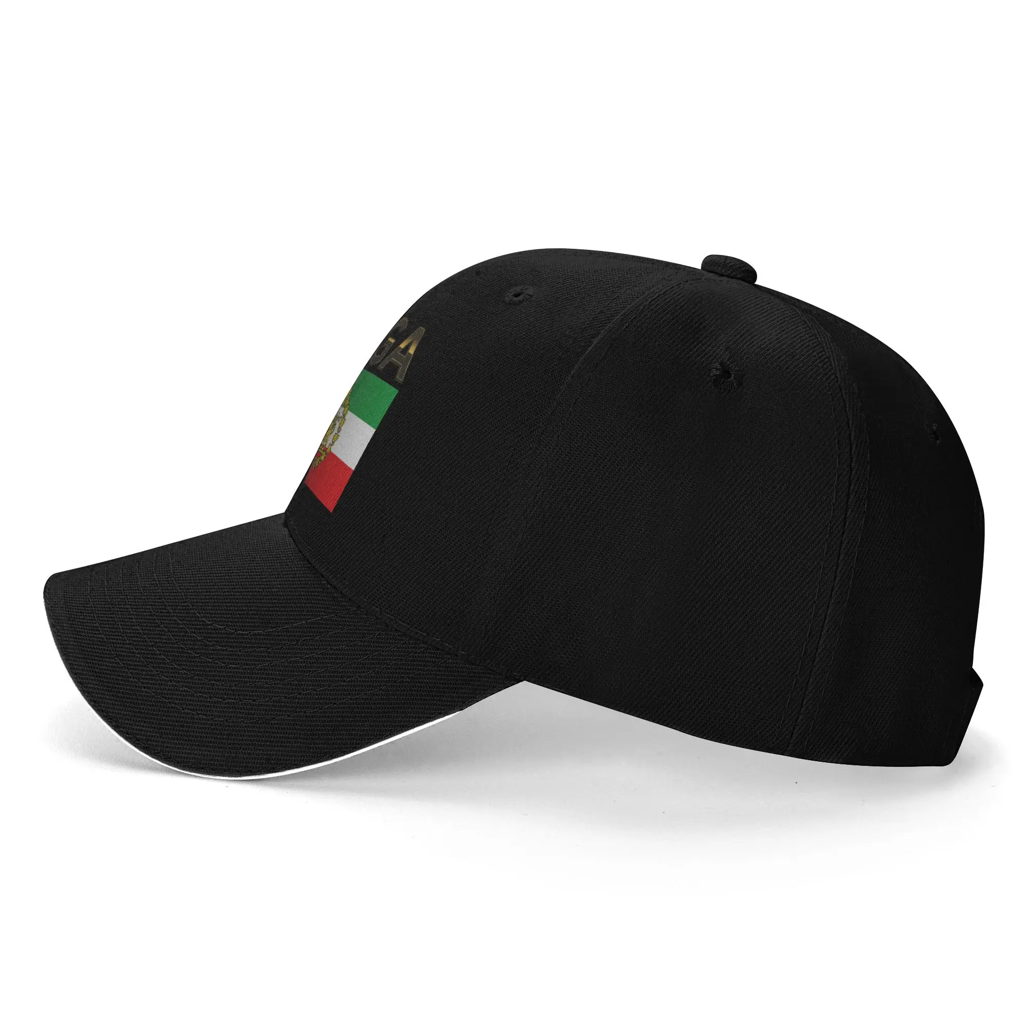 MIGA Make Iran Great Again  Baseball Cap  Outdoor Gym Breathable Trucker Hat Female Male Trendy Print Baseball Caps