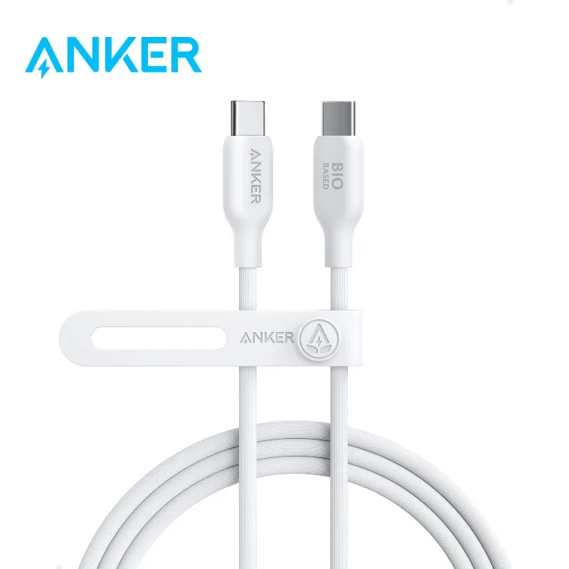 

ANKER USB C To USB C 5A Data Cable 240W PD Environmentally Friendly Fast Charging CableCharging Cable for IPhone16 MacBook IPad