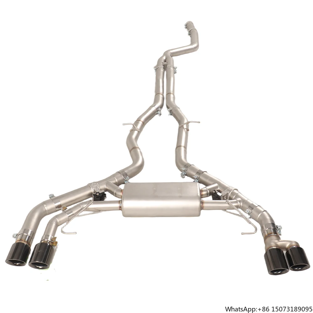 

Выхлопная система Valved Catback Voltronic для G01 G02 X3 X4 M40i B58 3.0T с клапанами и четырьмя насадками