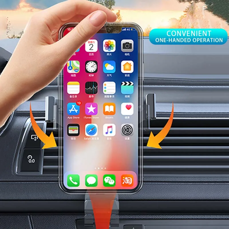 

Car Phone Holder Auto Locking Universal Air Outlet GPS For CHANGAN CS15 CS35 PLUS CS55 CS75 PHEV CS85 CS95 UNI K T Accessories