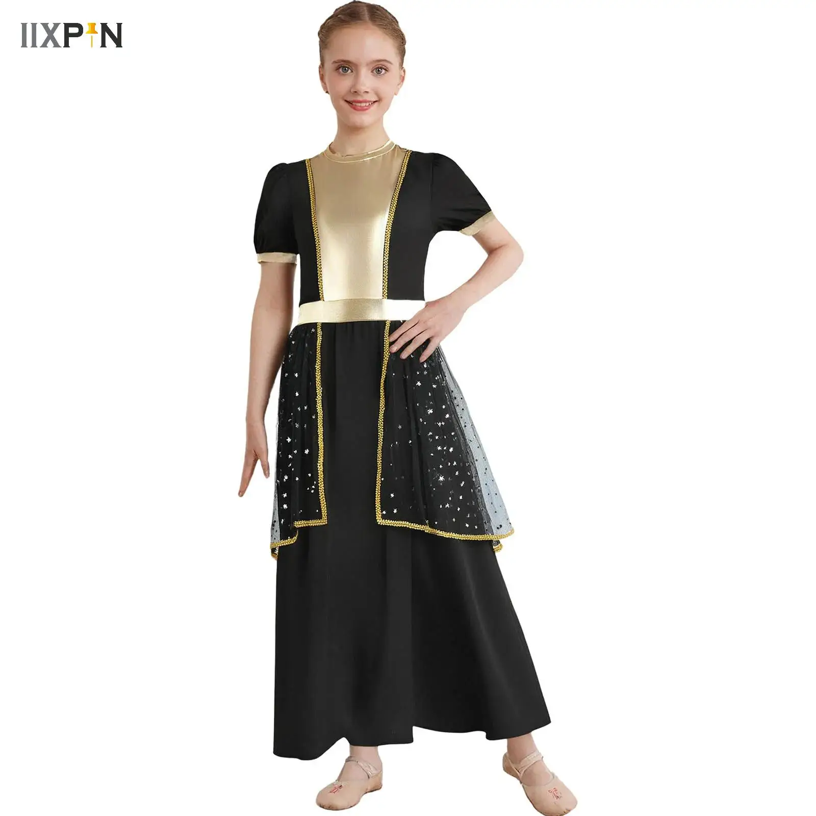 

Kids Girls Ancient Greek Princess Toga Dress Goddesses Costume Party Grecian Sleeveless Gown Dress Sequined Tulle Angel Dress