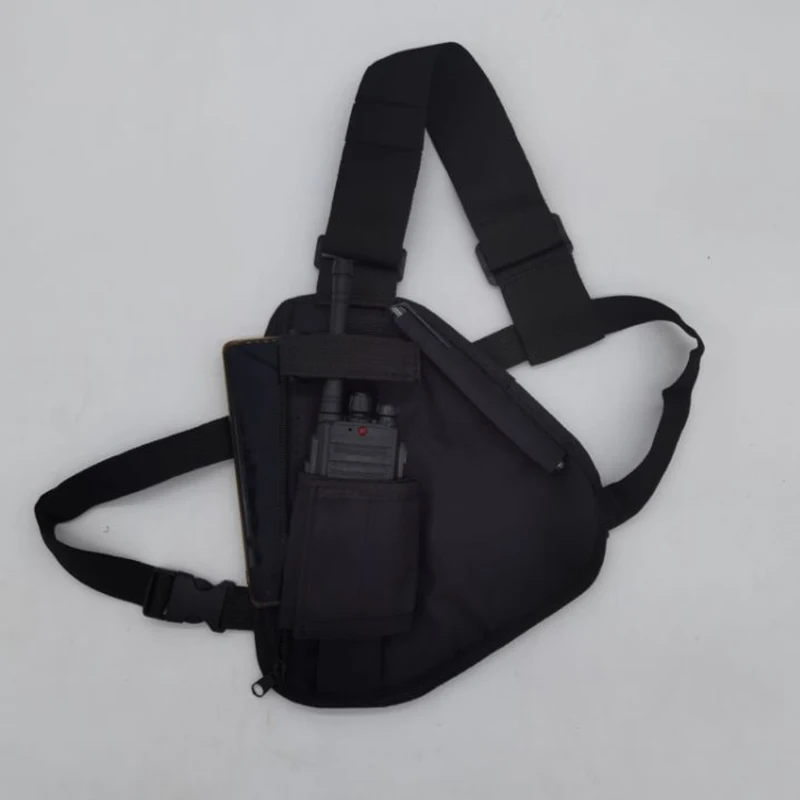 Tactical Chest Rig Bag Function Walkie-talkie bag Unisex Chest Pack Adjustable prethoracic Bags man Outdoor sport Vest backpack