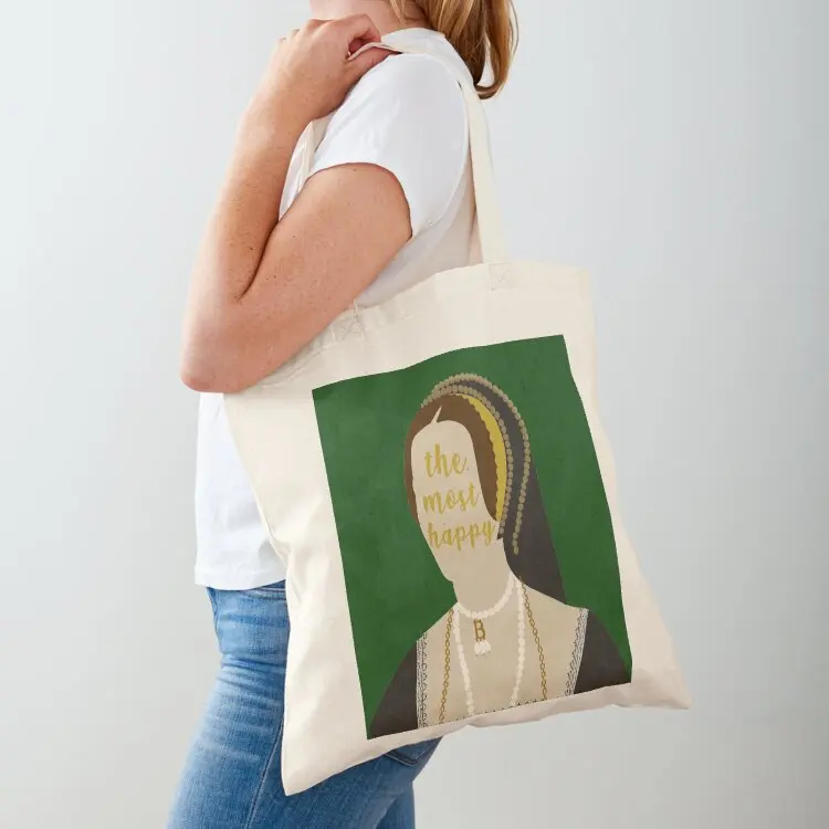 

The Most Happy - Anne Boleyn Tote Bag bag luxury women Gift bag Women's shopping Canvas stote