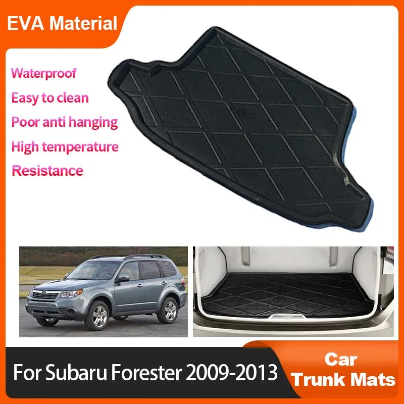 

Auto Trunk Mat For Subaru Forester SH 2009 2010 2011 2012 2013 Accessories Luggage Cargo Liner Floor Carpet Waterproof Protector