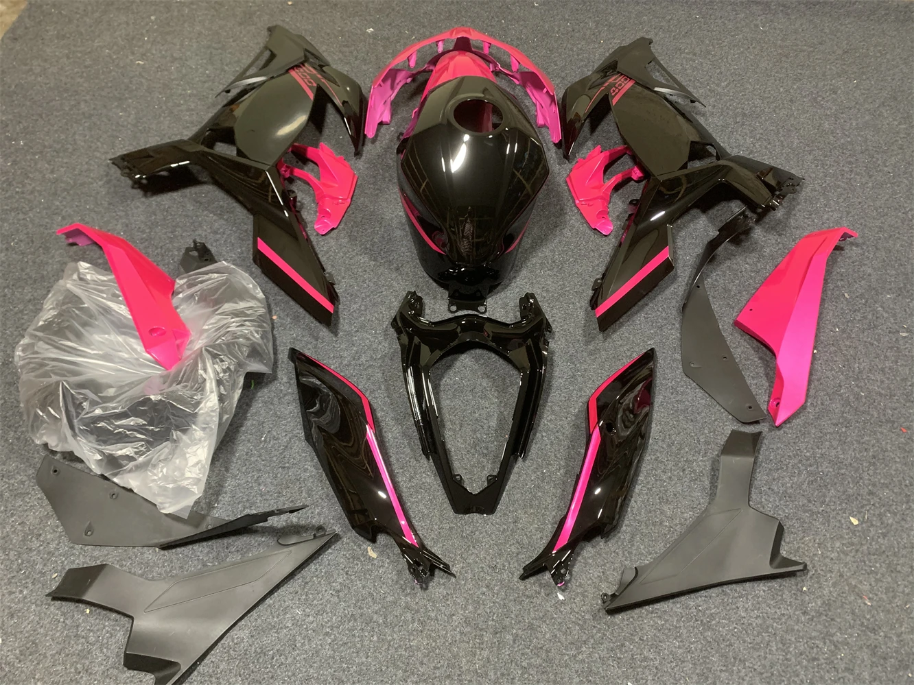 Painted Fairing Set for KAWASAKI NINJA 400 NINJA400 EX400 2018 2019 2020 2021 2022 2023 24 ABS Plastic Motorcycle Bodywork Cowl