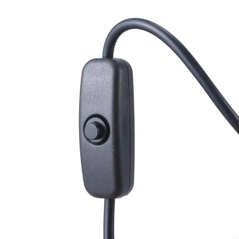 H052 USB2.0 Male Plug 2pin Câble en queue cochon avec interrupteurs Câble USB 12V 0,5A