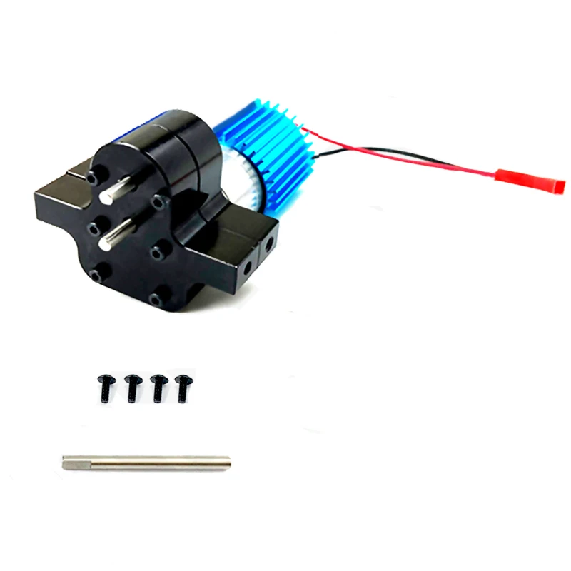 علبة تروس نقل المعادن 370 محرك بالوعة الحرارة لتقوم بها بنفسك ترقية أجزاء الملحقات لسيارة MN D90 D91 99 99S WPL B14 B24 C14 C24 C34 RC #3