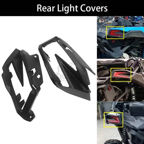 Защитная накладка на задний стоп-сигнал UTV для Can-Am Maverick MAX X3 Turbo RR X RS с Smart-Shox 2021-2025