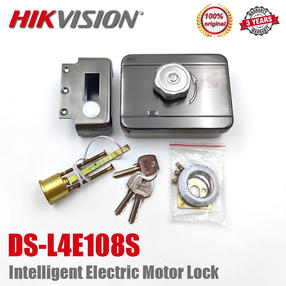 مراجعة شاملة لقفل المحرك الذكي DS-K4E100 من Hikvision: الحل الأمثل للأبواب المعدنية في المنازل والشركات