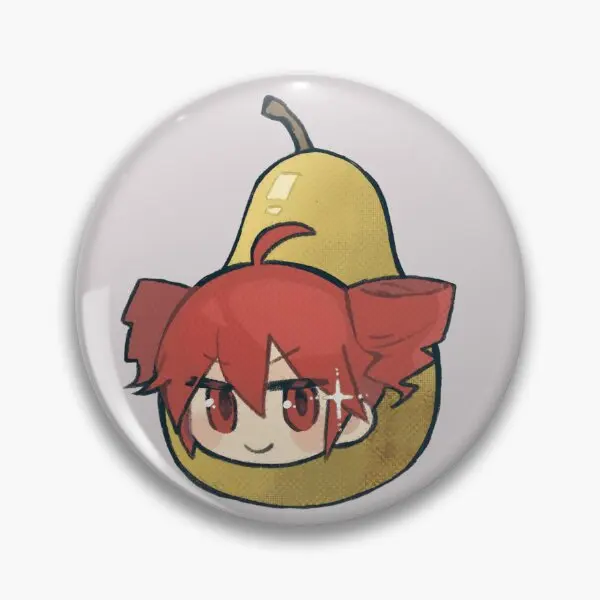 Pear Teto-Pin de botón suave para mujer, insignia de decoración divertida, Pin de solapa, joyería, sombrero, broche, ropa bonita, moda creativa, regalo de Metal, dibujos animados