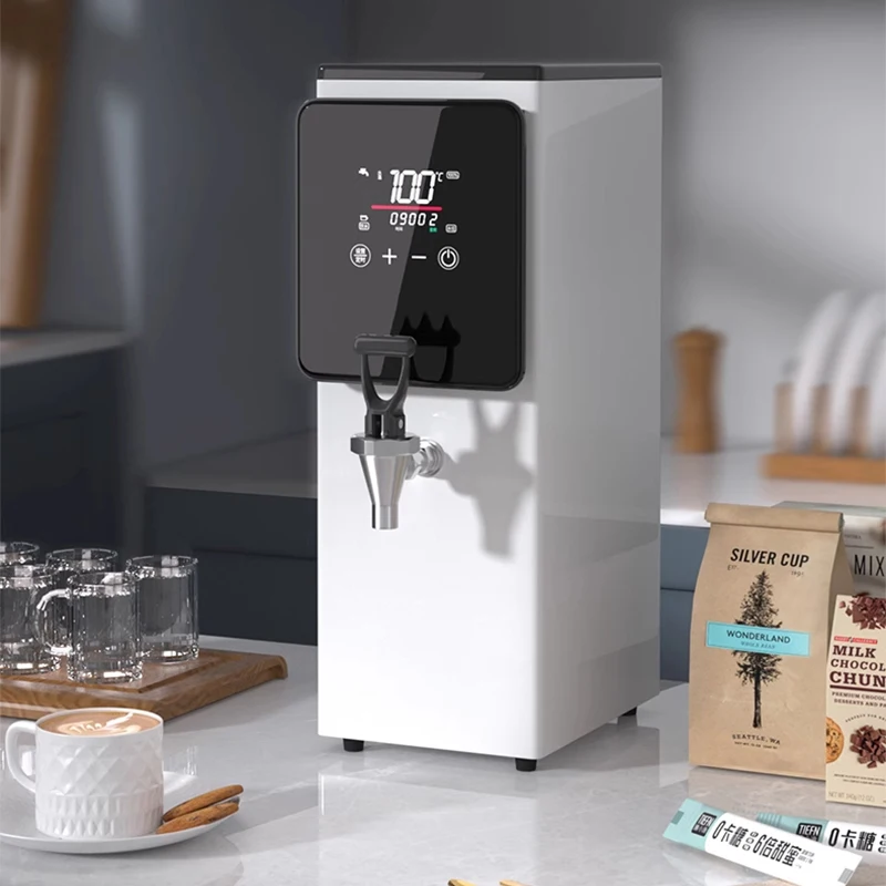 غلاية المياه البخارية آلة البخار التجارية خطوة بخطوة مطعم بار الحليب الشاي متجر آلة رغوة الحليب غلاية مياه كهربائية