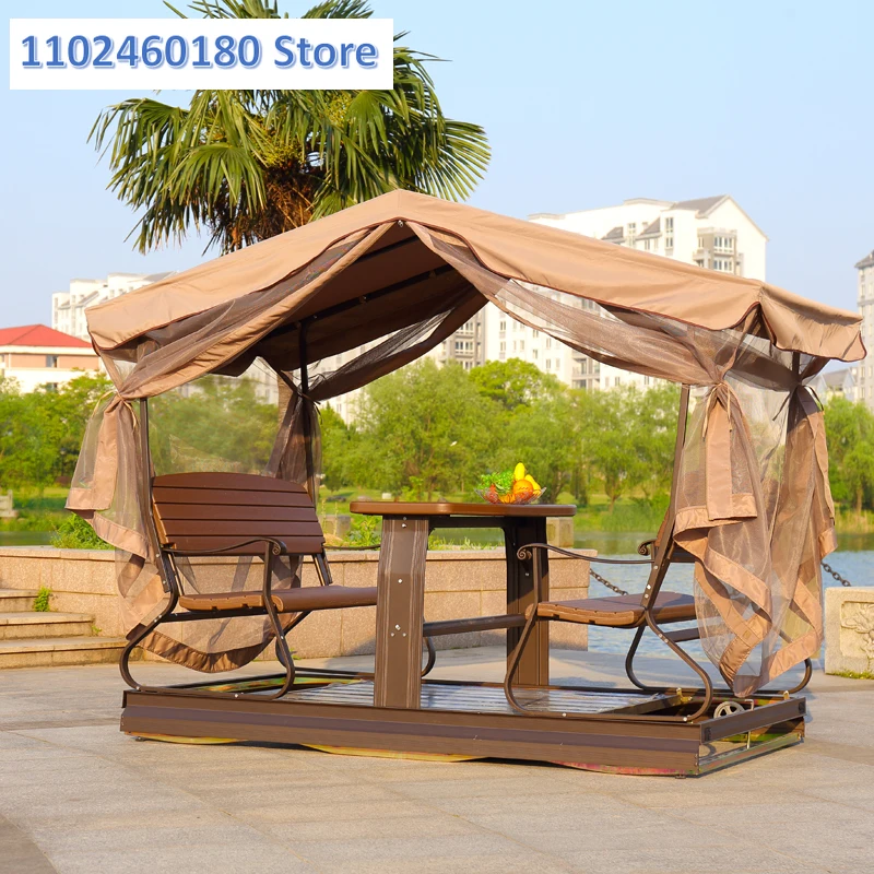 

Courtyard tables and chairs, leisure furniture, all aluminum shaking tables and chairs, power shaking beds, garden swings