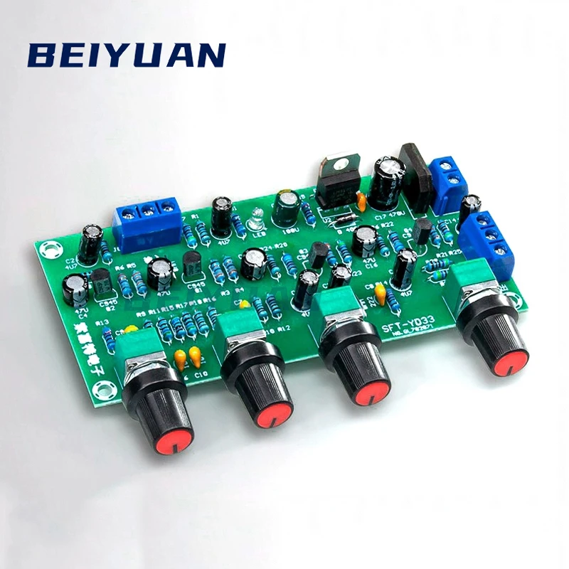 BEIYUAN HiFi Pure Class A Preamp Tone Board Preamplifier Transistor Tuning Board With Balance DIY Home Theater Amplifier Audio