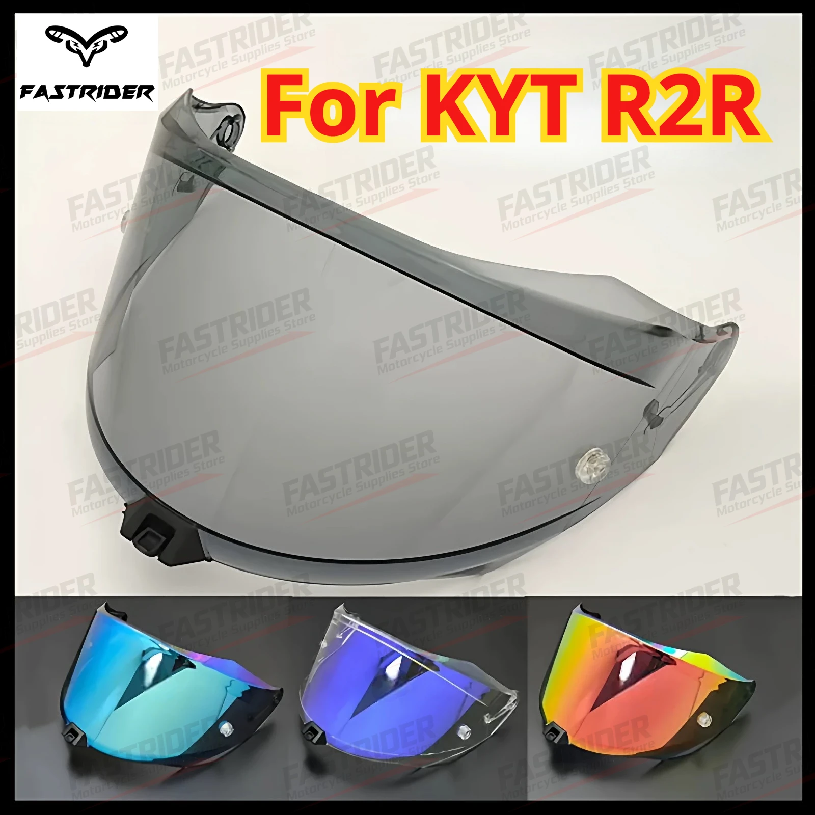 

Suitable for KYT Helmet Lenses R2R Full Helmet Lenses Day and Night Universal Sunshade Anti-ultraviolet Discoloration Film