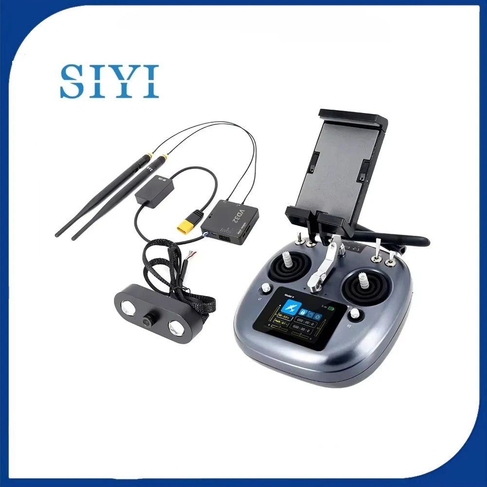 SIYI VD32 Agriculture FPV Remote Controller with Bluetooth Datalink Touchscreen IP67 Camera for Spraying Drone 16CH 2.4G 5KM FCC