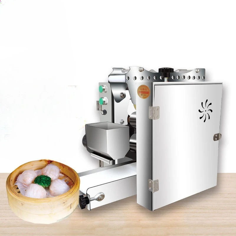 Hong Kong-style refreshment teahouse machine crystal shrimp dumpling leather machine automatic commercial crystal leather pat