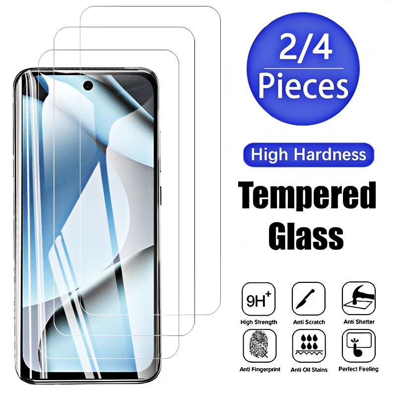 4PCS 2PCS 9H Tempered Glass for Google Pixel 10 Pro Pixel10Pro 10Pro GEHN3 6.3" Front Screen Protectors Full Coverage Clear Film