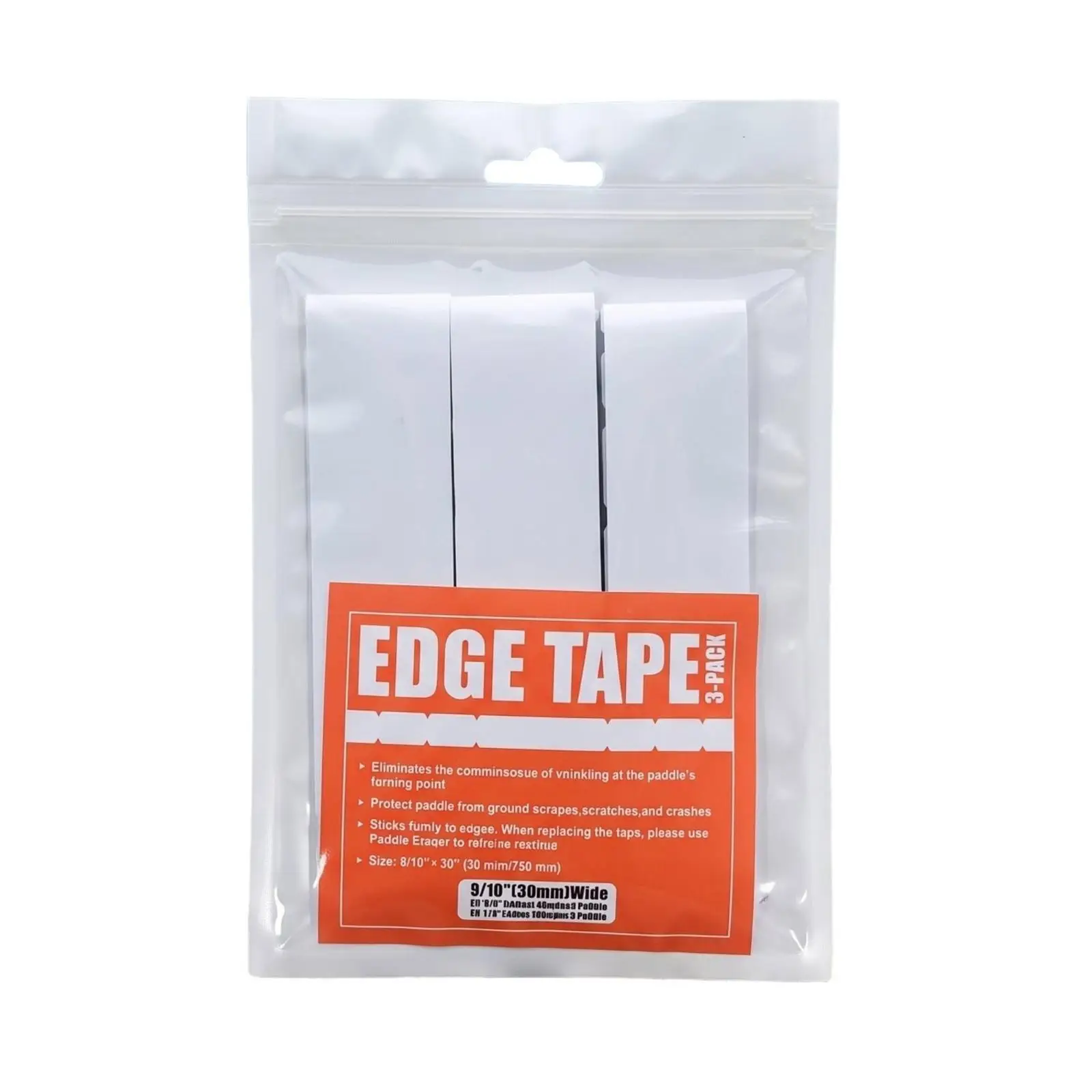 Clear PU Paddle Racket Edge Guard Film for Professional Carbon Paddleball Racket Frame Care