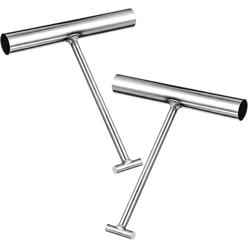 M11K-Stainless Steel Channel Cover Lifter 2 Pieces For Manhole Hook With T-Handle, For Manhole Covers, For Manhole Lids, Drain G