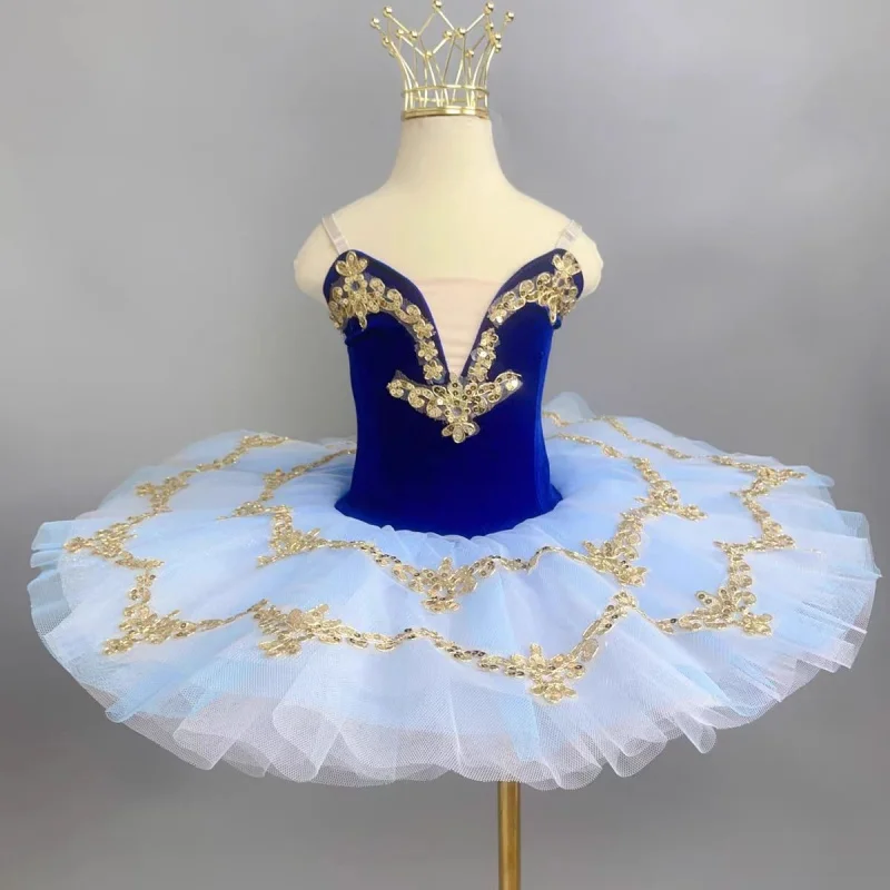 

Детское балетное платье-пачка PD07106 для выступлений на сцене и ежедневных тренировок