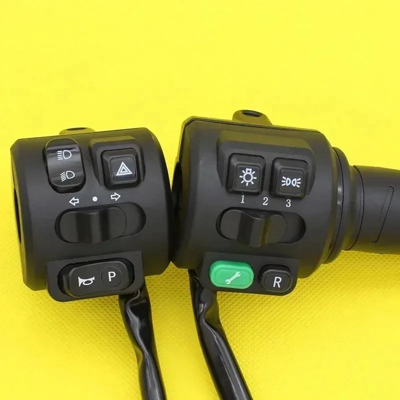 Motorcycle Integrated Rotary Handle Assembly Electric Vehicle Handlebar Switch Assembly  Electric New Sell Good