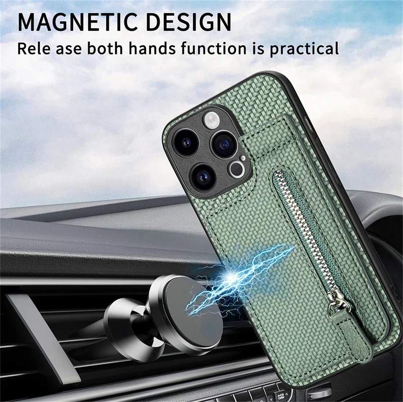 Vertical Zipper Flip Case For Xiaomi Mi 14T 15 11 Lite 5G NE 13 12 13T 12T 11T 12X Retro Heavy Holder Shockproof Cover Case