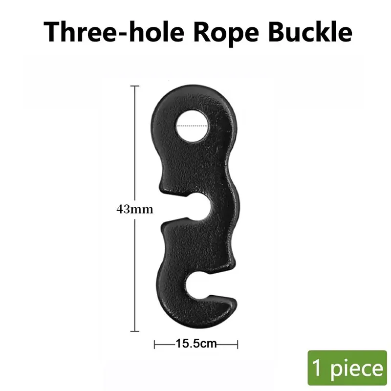 5/10pcs Adjustable Tent Rope Buckle Aluminum S-type Wind Cord Buckle Sturdy Rope Buckle for Outdoor Camping Tents Accessories
