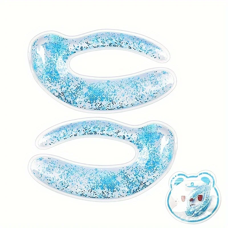 Koud Kompres Gel Oogpleister Fysieke Koeling Dubbel Ooglid Oog Koud En Warm Kompres Gezichtsverzorging Tool Voor Schoonheid En Persoonlijke Verzorging