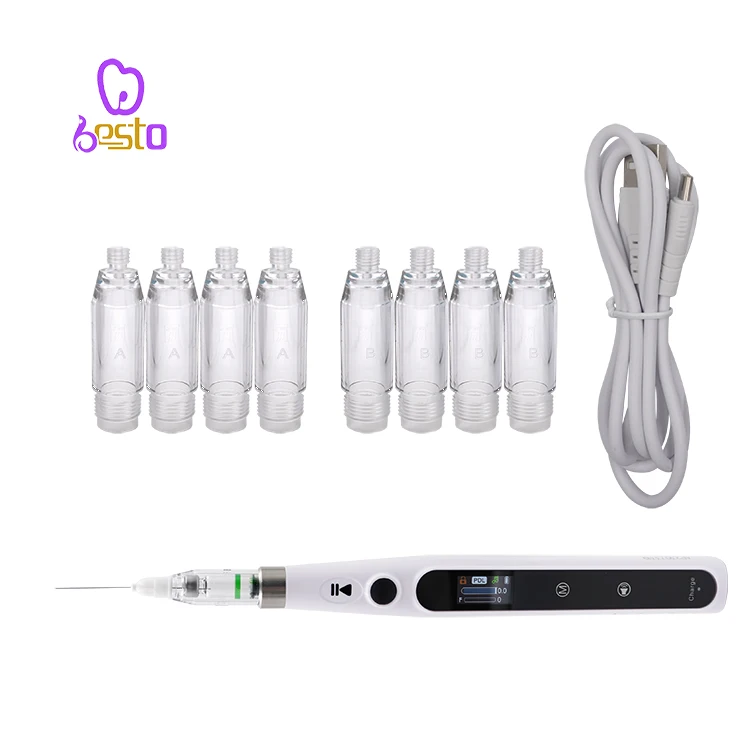 den tal Oral anes thesia Injector Portable Painless Wireless Local anes thesia with Operable LCD Display