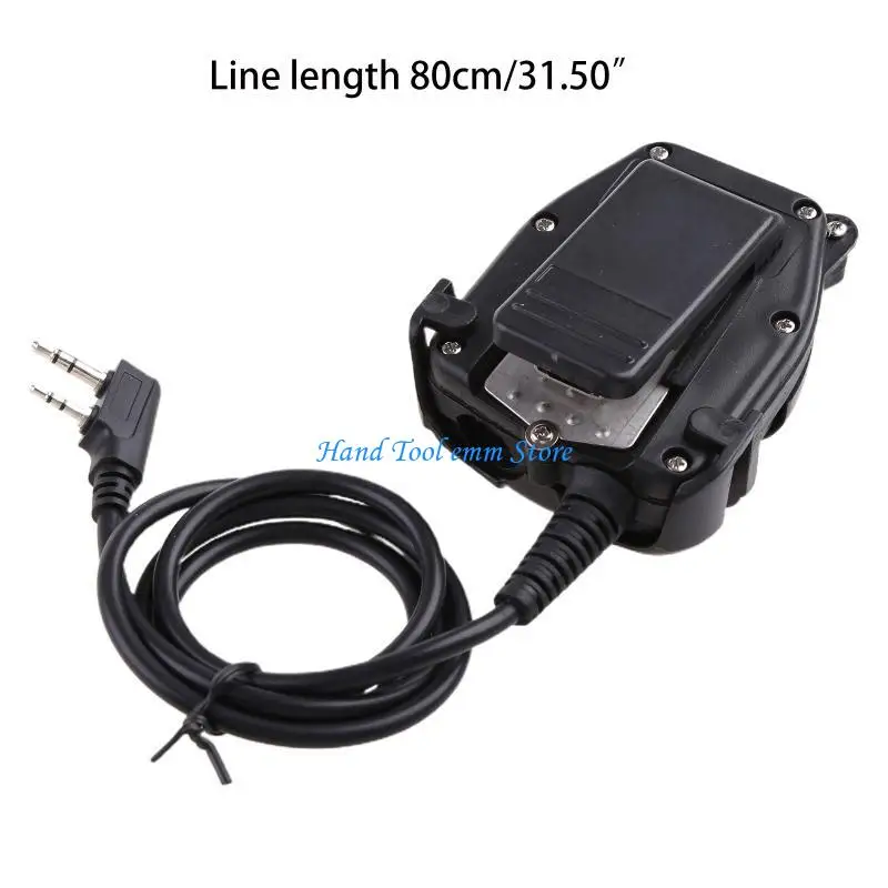 H37F For Kenwood TH-D7 TH-D7A TH-D7AG TH-D7E TH-F6 TH-F6A TH-F7 TH-F7E Headset Cable