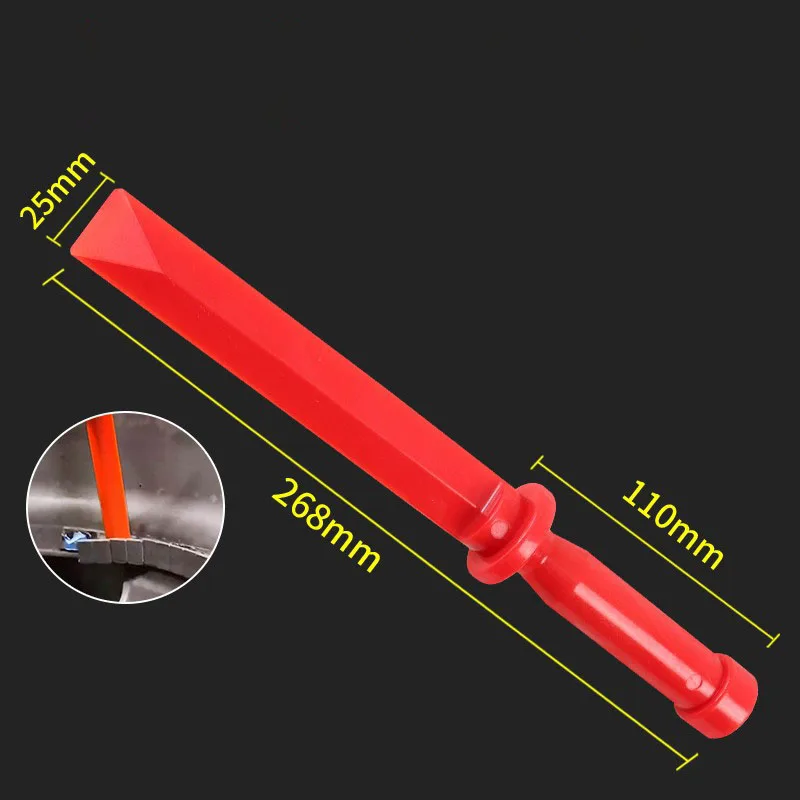 

Set of Four Nylon Tire Balance Weight Removal Tools with Non Slip Handles and Blade Sizes to Fit Various Wheel Rim Profiles