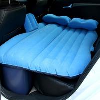 Multifunction Inflatable Travel Mattress PVC Flocking Soft Sleeping Rest Cushion for Car SUV Home Travel Picnic Camping