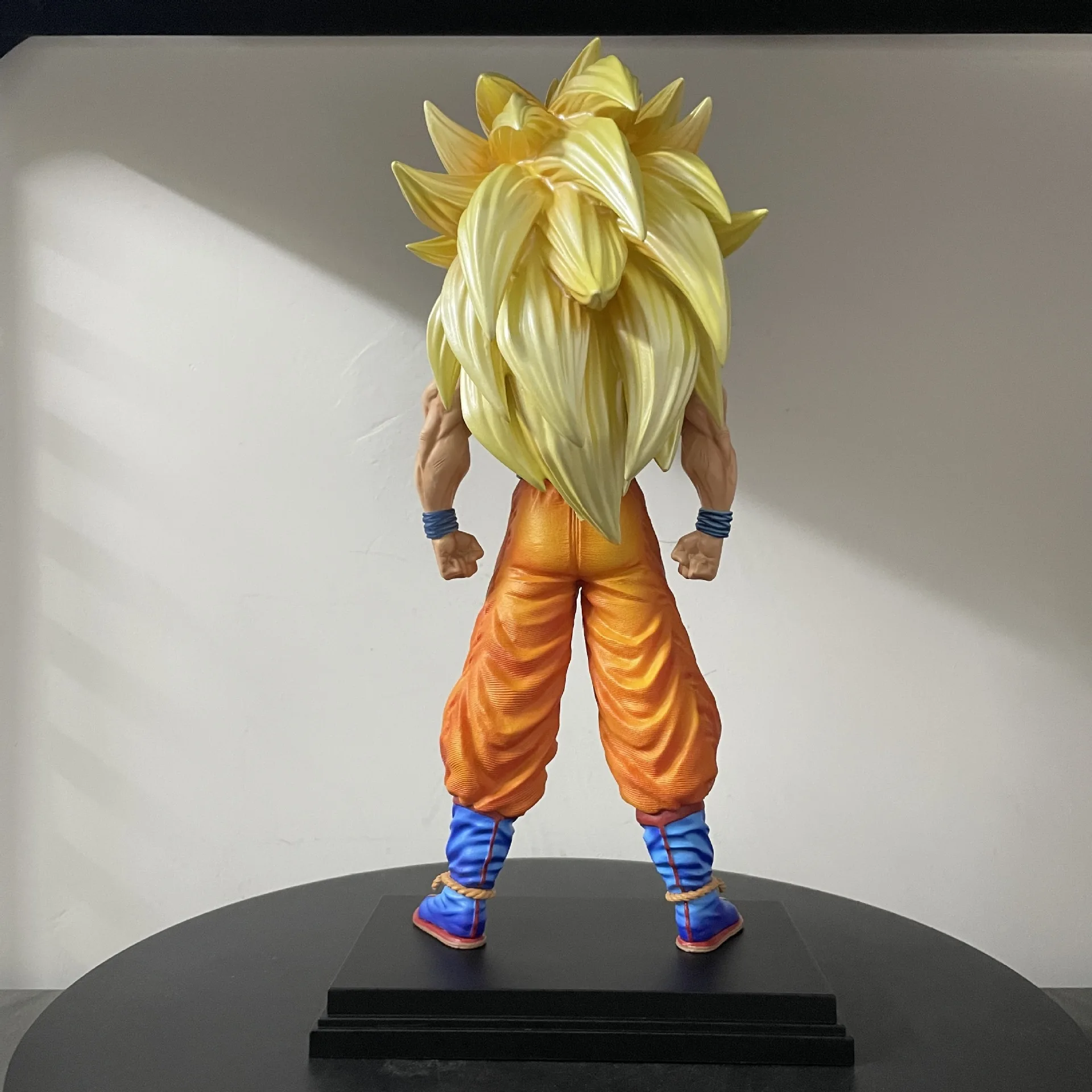32 سنتيمتر JT ستوديو ستار تريل سوبر سايان 3 جوكو لعبة دراغون بول Z أنيمي المرآب عدة تمثال شاشة لسطح المكتب تحصيل الشكل #3