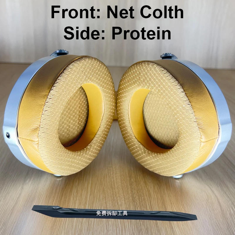 وسادات أذن من Deva لسماعة رأس hifeman Deva وسائد أذن ناعمة ومريحة من جلد الغنم وسادات رغوة