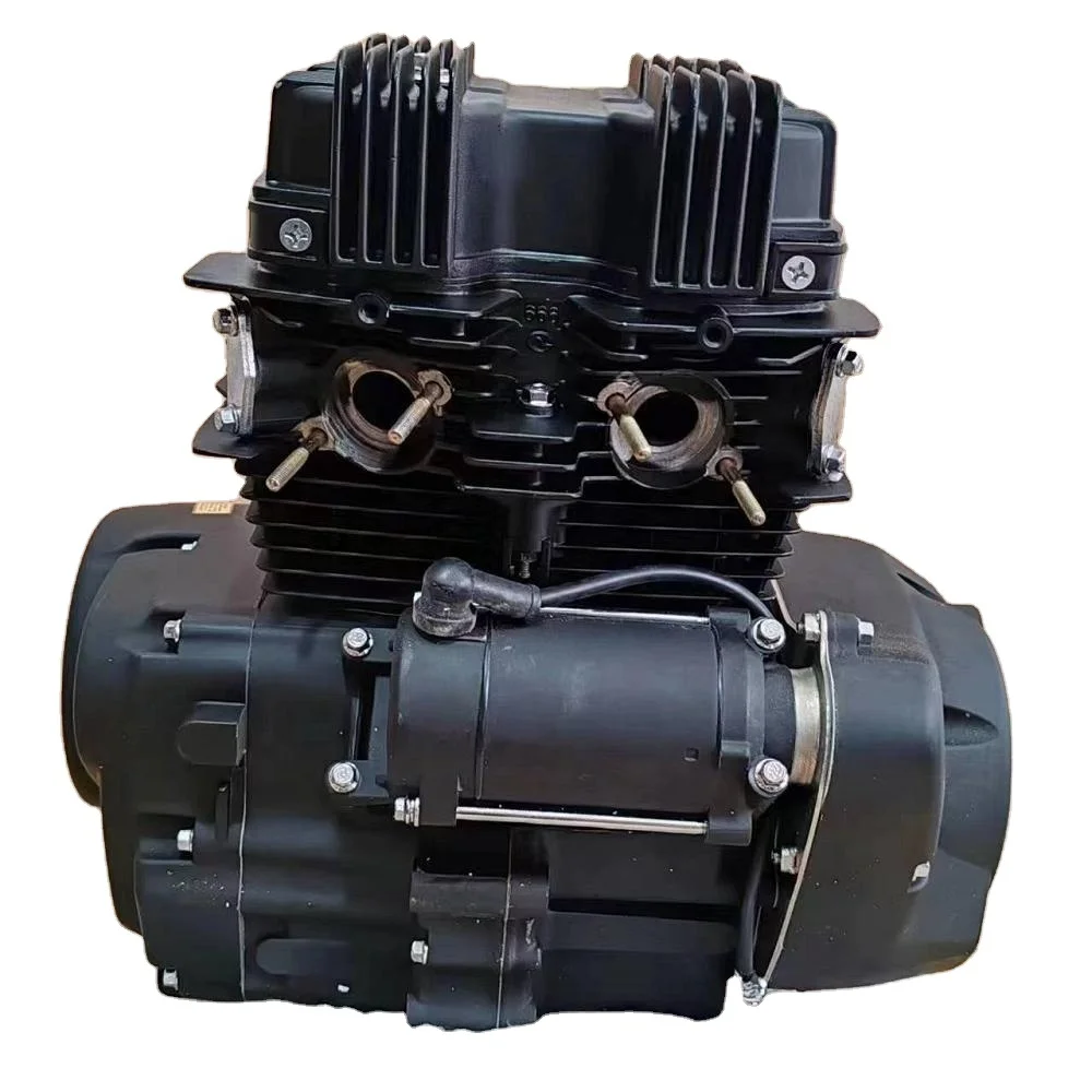 

CQHZJ хорошая цена для трехколесного велосипеда Lifan, двигатель мотоцикла, двойные цилиндры, бензиновый масляный двигатель в сборе для 150cc 200cc CBT150