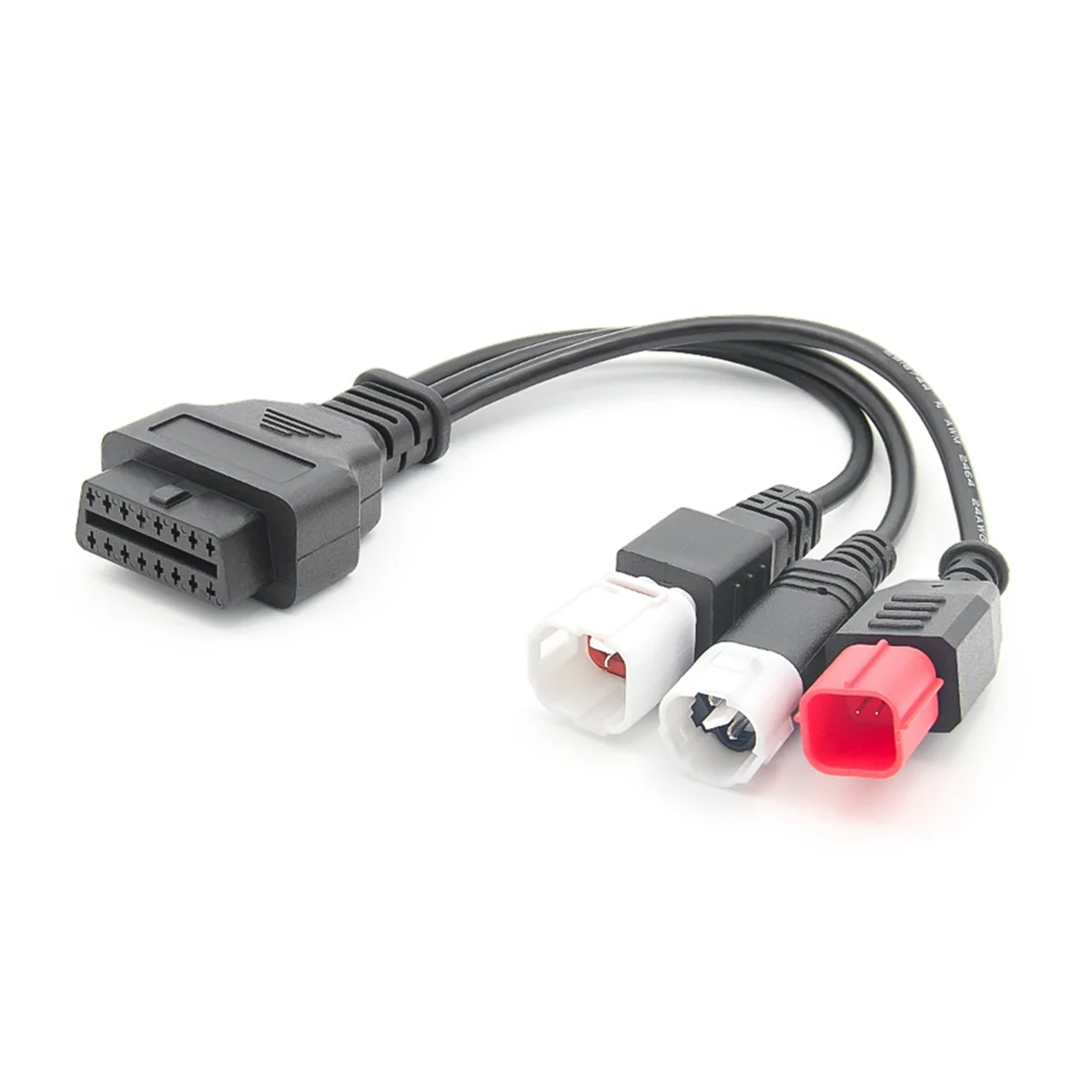 OBD2 Diagnostic Cable for Yamaha Kline Euro5 Motorcycle 16 Pin to 3Pin 4Pin 6Pin OBD2 3 in 1 Diagnostic Adapter