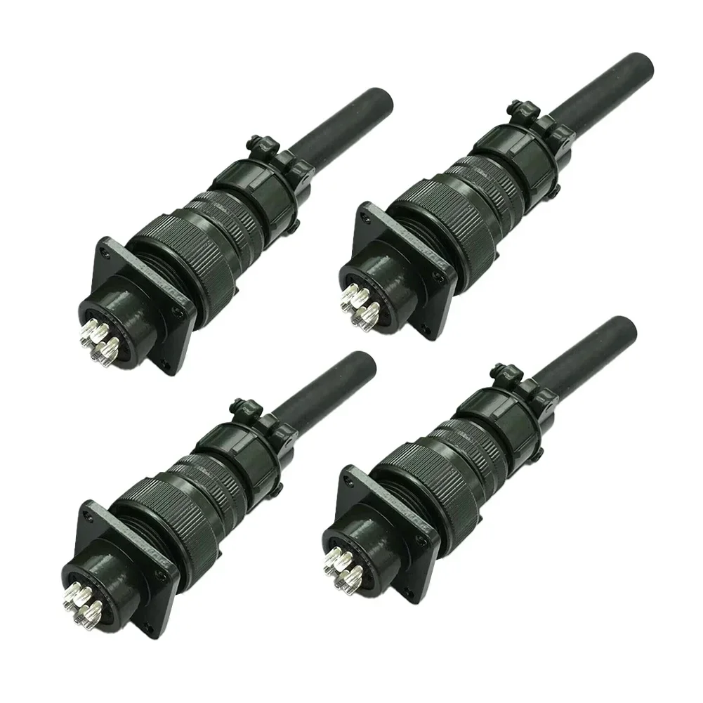 

2-pin 3 Pin 4-pin 5-pin 6-pin 7 Pin Standard Aviation MS3106A 14S MIL-DTL-5015 Used For Installing Sockets In Shielding Boxes