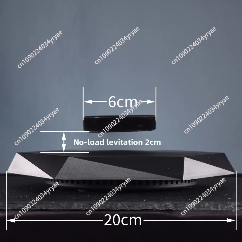 

Magnetic Levitation Display Stand Creative Black Technology Ornaments 360-Degree Rotating Display Stand Birthday Gift