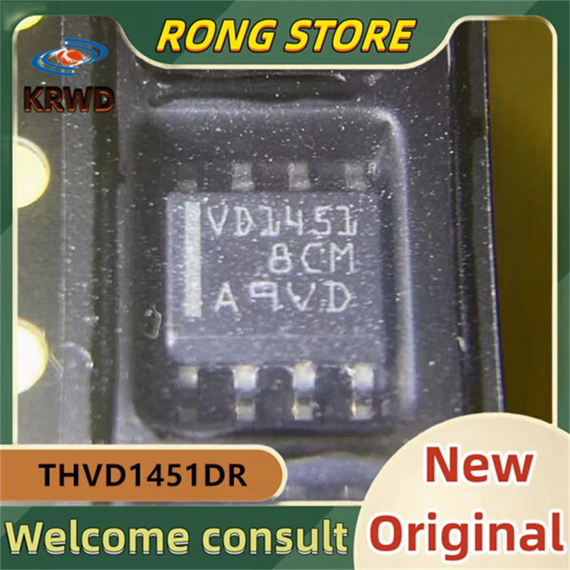 

10 шт., VD1451, новый и оригинальный THVD1451DR THVD1451 SOP-8