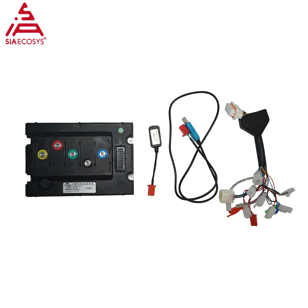 

SiAECOSYS CJ72450 Программируемый контроллер для электрического мотоцикла, линия 200 А, фаза 450 А, панель управления, электрический контроллер