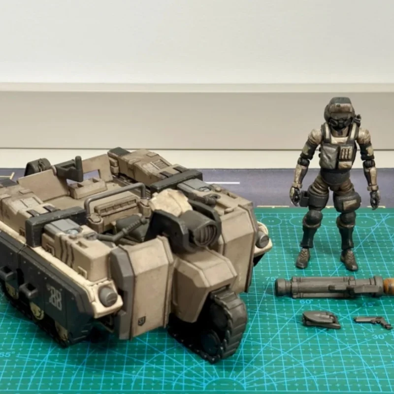 Acid Rain War 1/18 Scale Male Soldier FAV-A11 Sand Cannoneer FAV-A12Sand Antbike Set 3.75-inch Action Figure