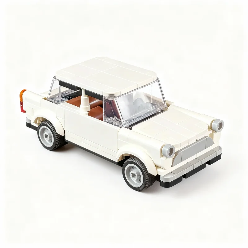 

267pcs MOC Trabant City Champions Model Building Blocks Construction Toy Christmas Gifts DIY Creative Idea Education Assemble
